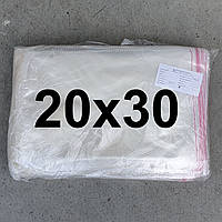 Пакет пакувальний з липкою стрічкою 20х30 (1000шт.)