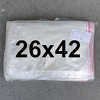 Пакет пакувальний з липкою стрічкою 26х42 (1000шт.)