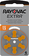 Батарейки для слуховых аппаратов Rayovac Extra, Британия 13