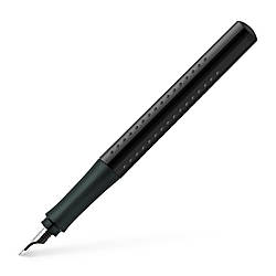 Ручка перова Faber-Castell GRIP 2010 Black, колір корпусу чорний, перо F (0,5 мм), 140818