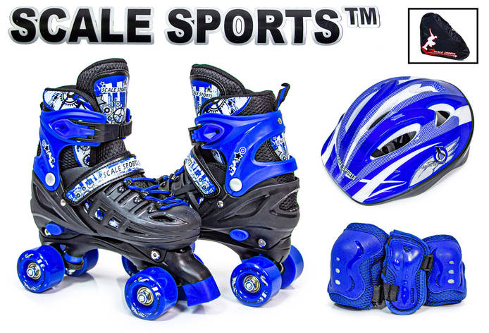 Комплект квадроциклів Scale Sport Синій, розмір 34-37, фото 2