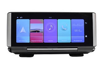 Автомобільний відео-реєстратор K6 / Wi-FI, Bluetooth, GPS, Full Hd екран змінює кут нахилу