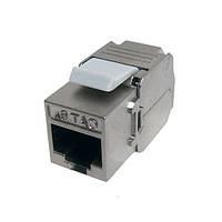 Компьютерный разъем RJ-45 FTP 6 кат экранированный Hager 11014720