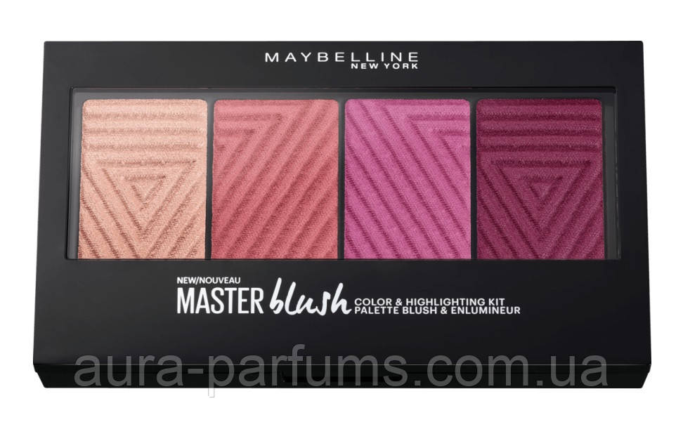 Палітра рум'ян Maybelline Rouge Palette Master Blush Palette 10