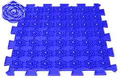 Акупунктурний масажний килимок Лотос 1 елемент