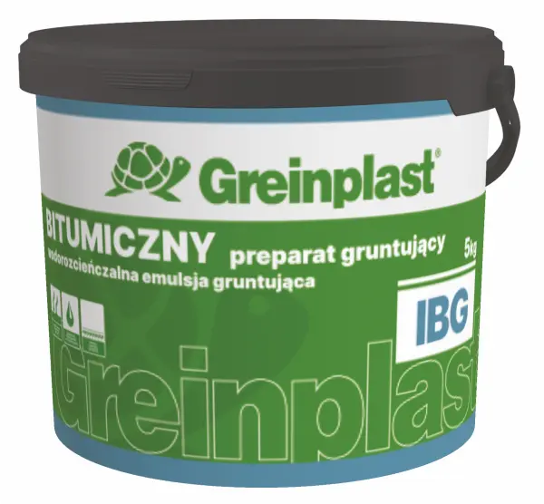 Бітумний грунтуючий препарат GREINPLAST IBG 3 кг.