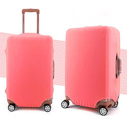 Чохол для валізи рожевий розмір L (ЧМЧ-7005)