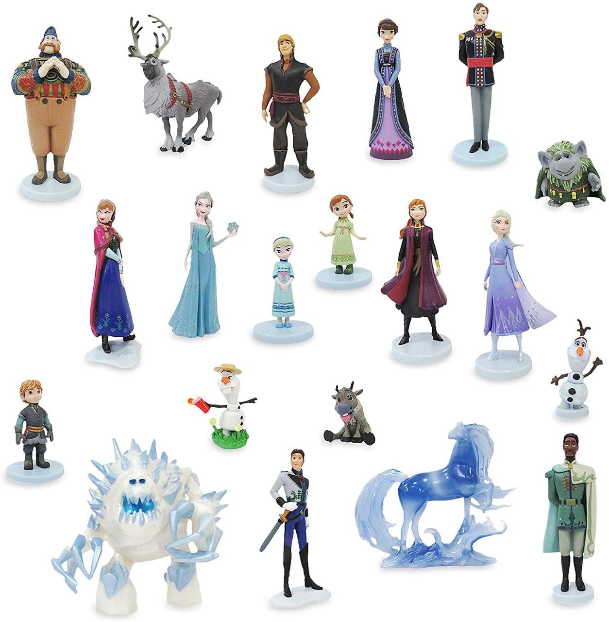 Мега ігровий набір фігурок Disney Frozen and Frozen 2 Холодне серце (20 фігурок)