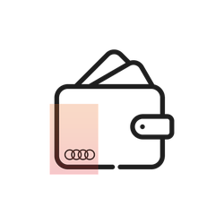 Гаманці / портмоне Audi