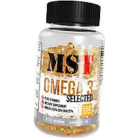 MST Omega 3 Selected 110 softgels Жирные кислоты