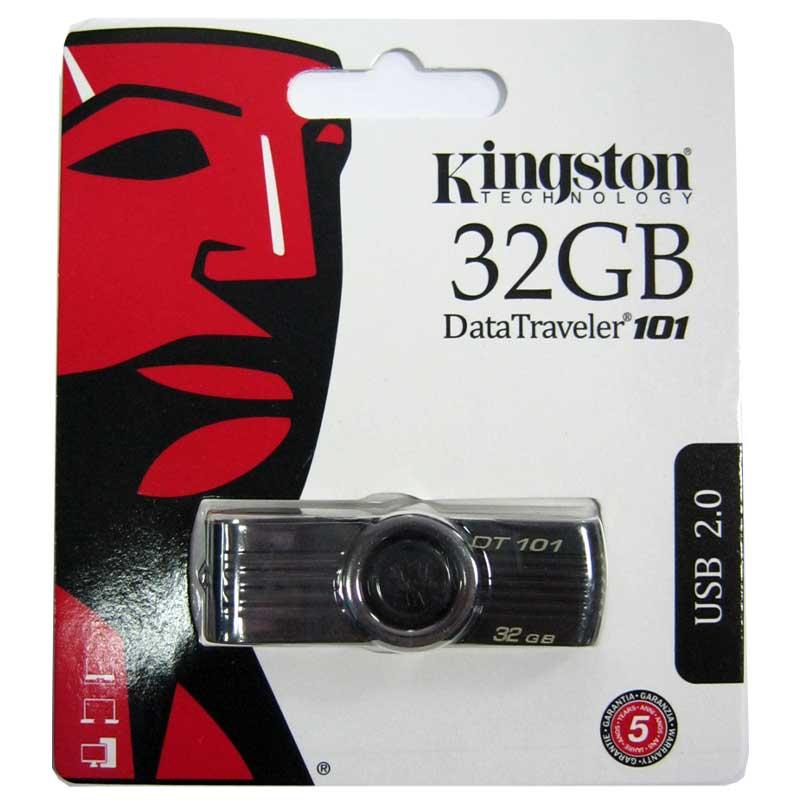 Флешка 32Gb Kingston DT101 Black