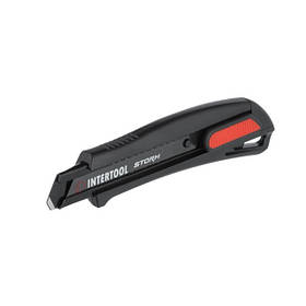 Ніж сегментний мультифункціональний 18 мм, металева напрямна, STORM INTERTOOL HT-0537 mst mst