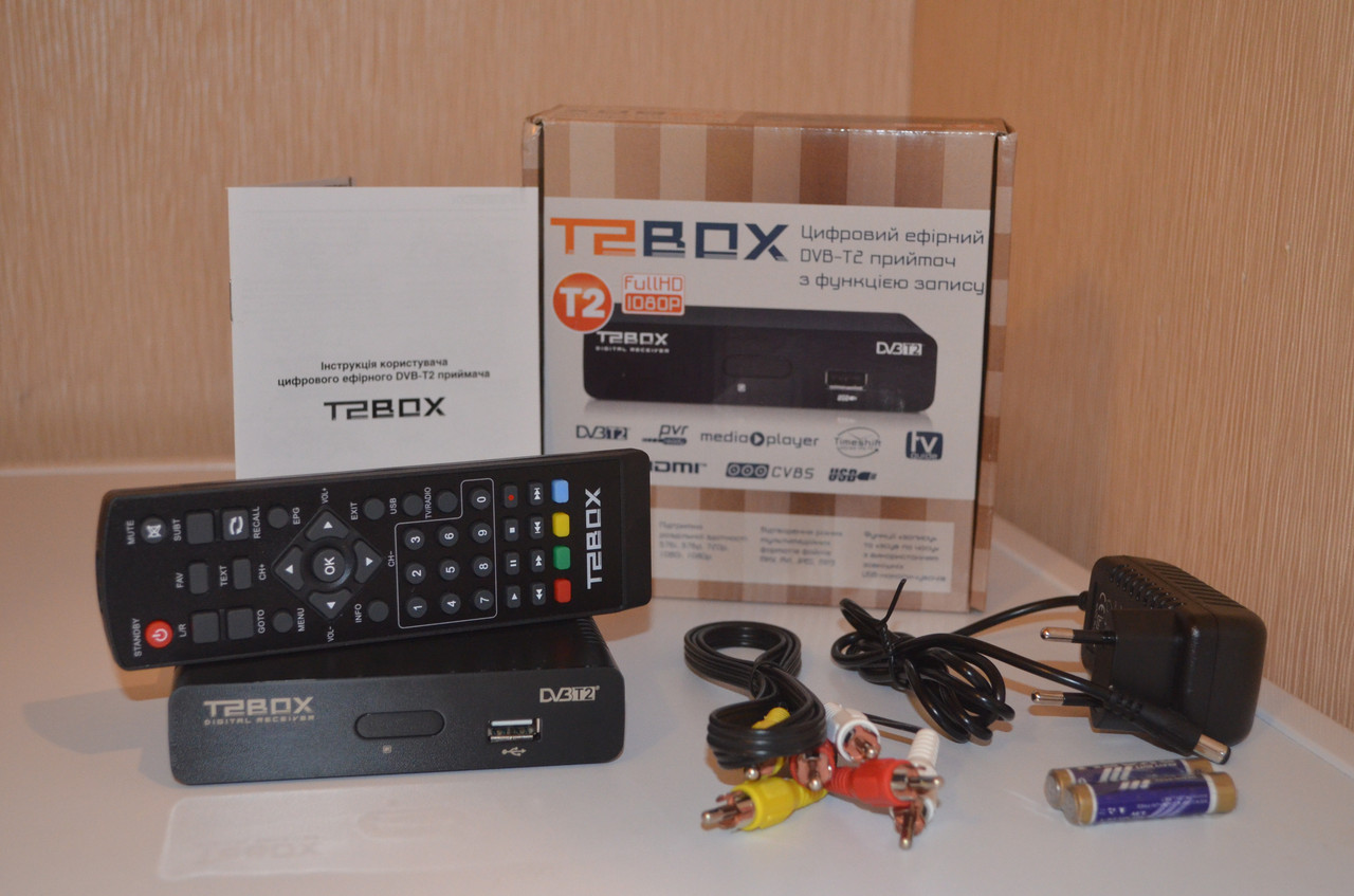 T2BOX 101 - DVB-T2 Тюнер Т2 - фото 5 - id-p244583808