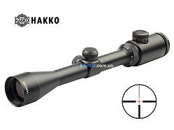 Оптичний приціл Hakko Hunter 3-9x40 Е гравірована сітка R6 з підсвічуванням