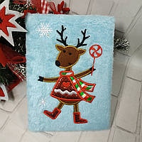 Блокнот хутряний "Олень" А5 80листів