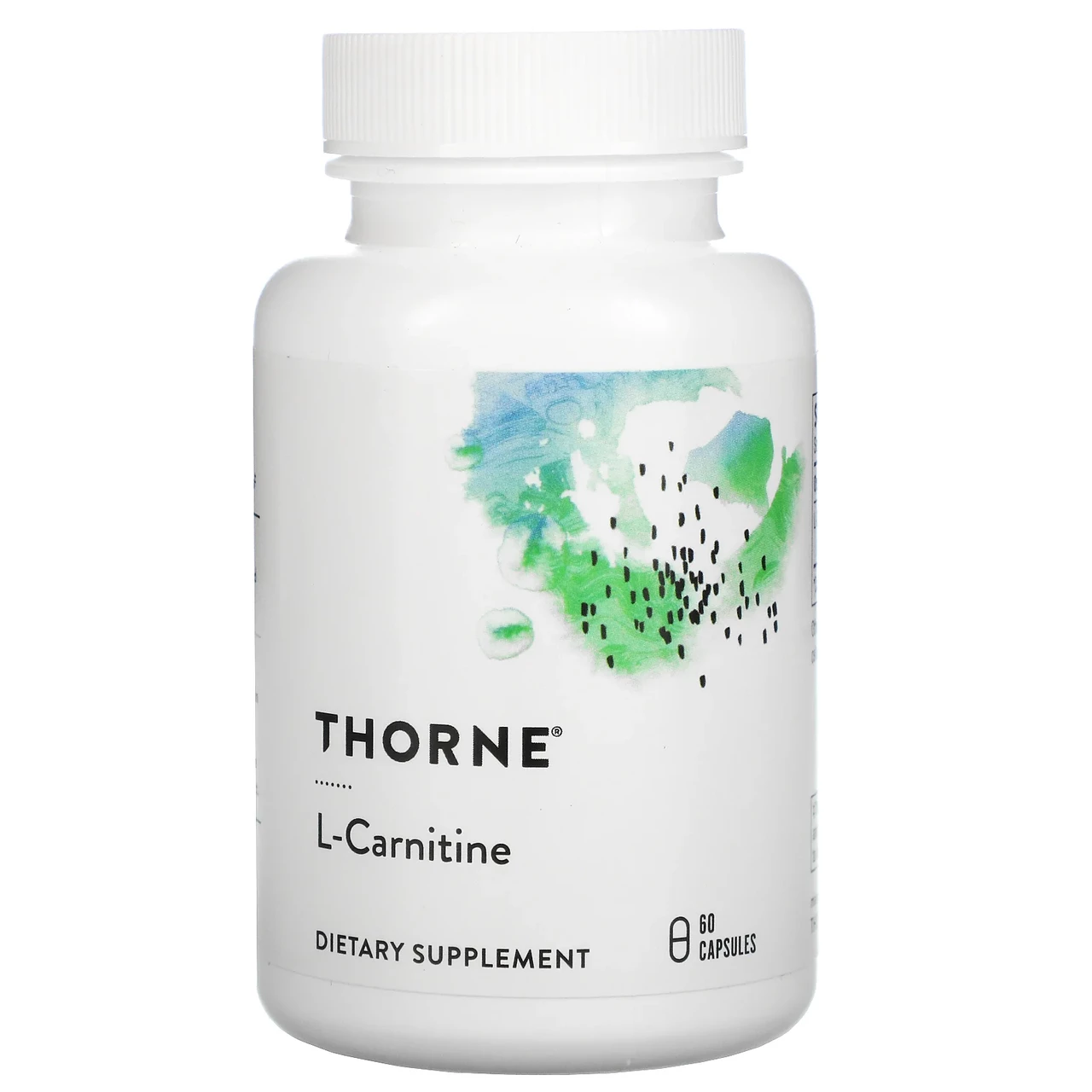 Thorne Research, L-карнітин, 60 капсул, Київ