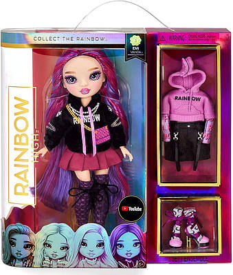 Rainbow High Series 3 EMI Vanda Fashion Doll – Orchid (Deep Purple). Лялька Емі Ванда фіолетовий