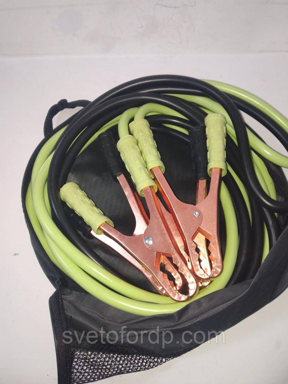 Провода прикуривателя 500А длина 3.5 метра Steel Power, фото 1