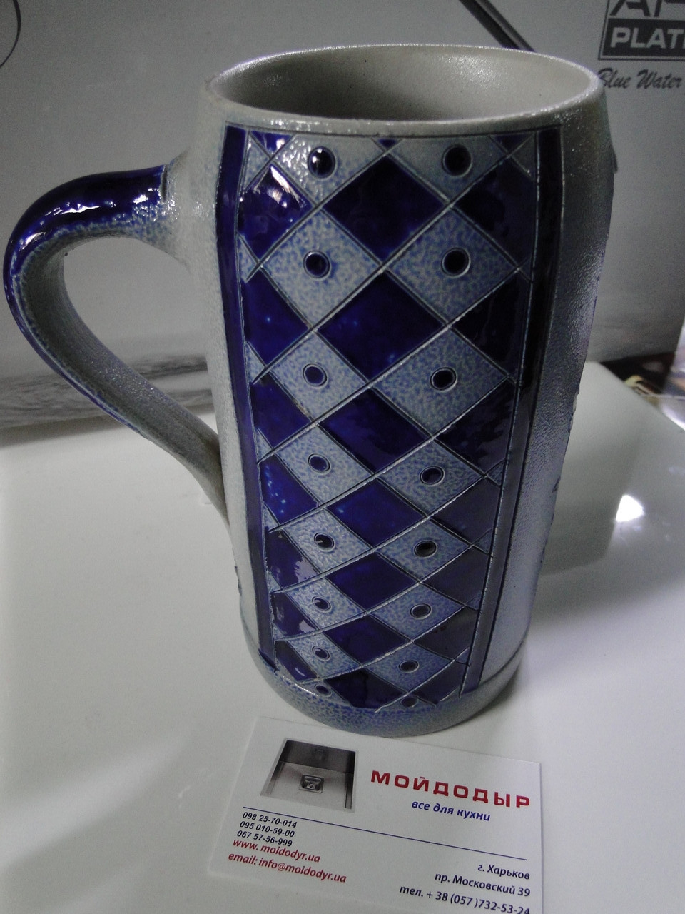 Пивная кружка керамическая колекционная из Европы (0,5 литр) - фото 9 - id-p1545171190