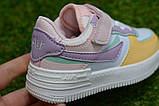 Дитячі кросівки Shadow yellow аїр форс шадоу жовтий р27 16.5 см, фото 6