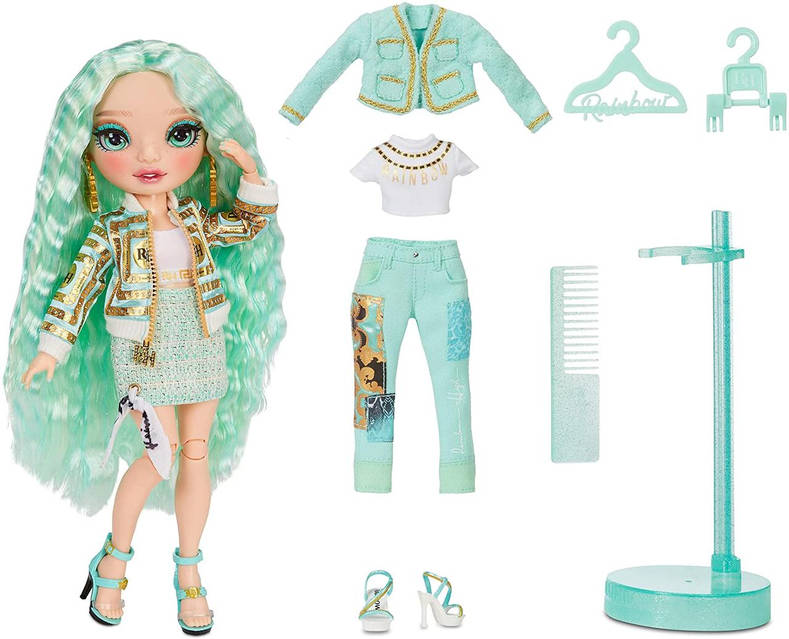 Rainbow High Series 3 Daphne Minton Fashion Doll – Mint (Light