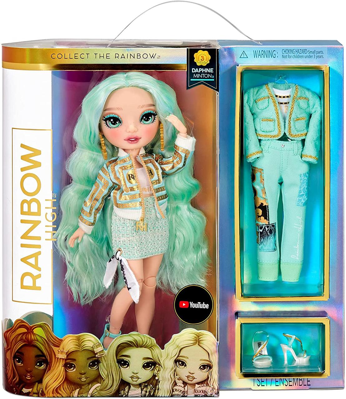 Rainbow High Series 3 Daphne Minton Fashion Doll Mint (Light Green). Кукла Дафна Минто (мятный) - фото 1 - id-p1545171258