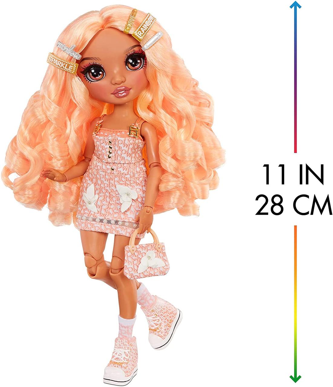 Rainbow High Series 3 Georgia Bloom Fashion Doll Peach (Light Orange). Кукла Джорджия Блум - фото 2 - id-p1545207387