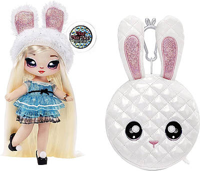 Na! Na! Na! Surprise Glam Series Alice Hops Fashion Doll and Metallic Rabbit Purse. Лялька Аліса Хопс, гаманець