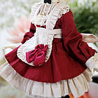 Сукня "Бантик" і аксесуари для шарнірної ляльки 45 см bjd автора 1/4, фото 2