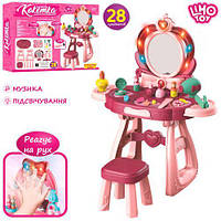 Туалетный столик со стульчиком для девочки, Limo Toy (8221C)