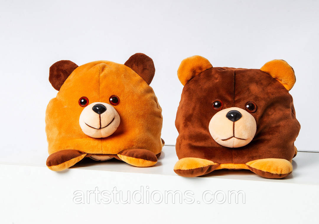 Мягкая Плюшевая Игрушка Перевертыш Мишка Фан 20х20 — Купить Недорого на ...