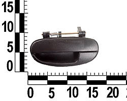 Ручка дверей LANOS зовнішня задній лівий  (CRB) (96226329)