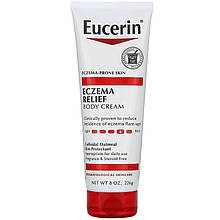 Крем від екземи Eucerin "Eczema Relief Body Cream" для сухої, подразненої та пошкодженої шкіри тіла (226 г)