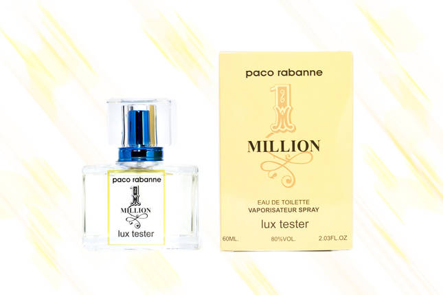 Чоловічий LUX тестер Paco Rabanne 1 Million 60 мл, фото 1