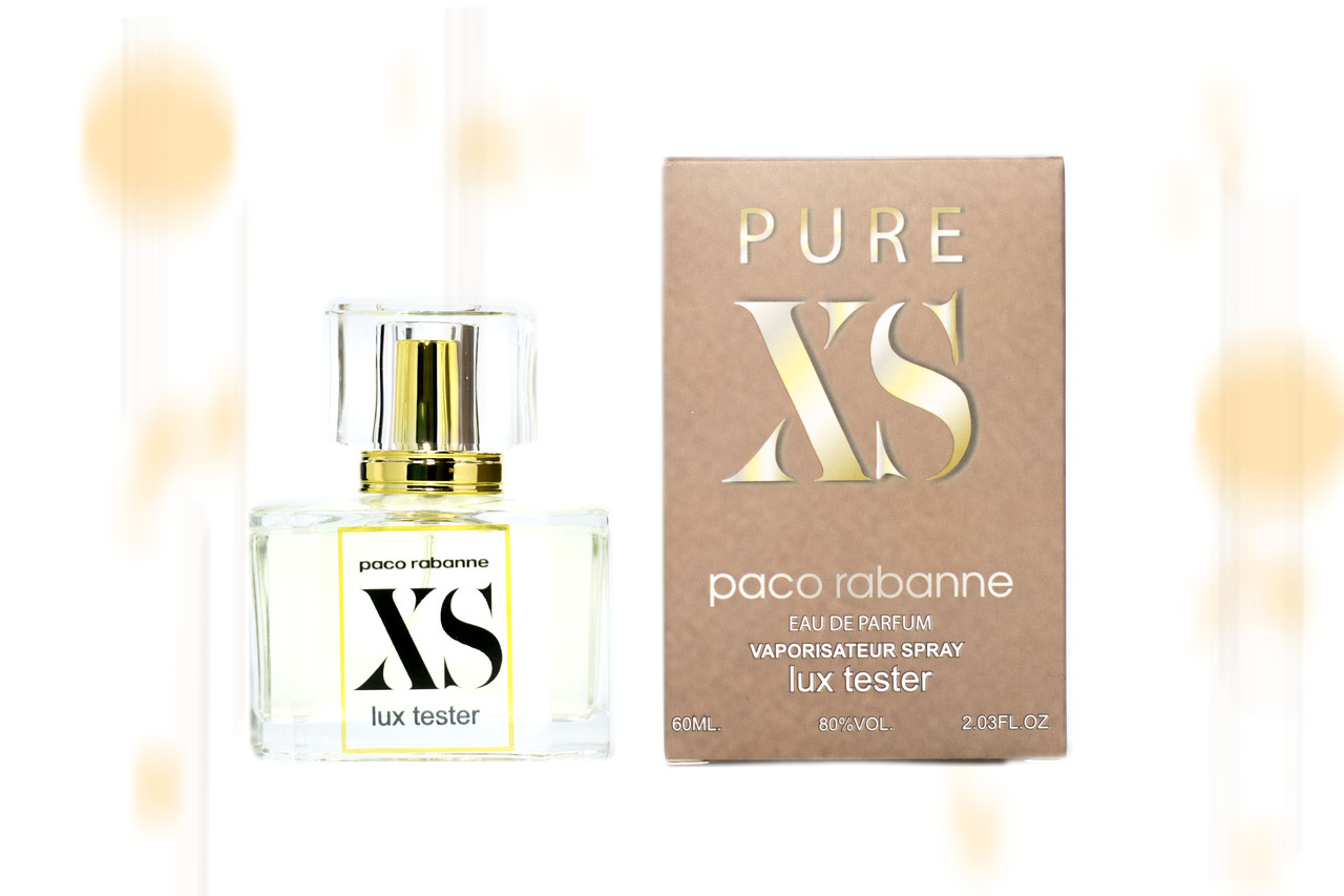 Жіночий LUX тестер Paco Rabanne Black XS For Her 60 мл