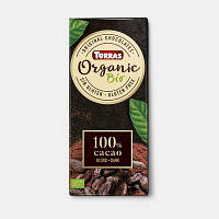 Шоколад Torras Organic 100% какао 100 гр.