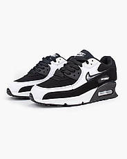 Дитячі кросівки Nike Air Max 90 White Black K0033, фото 4