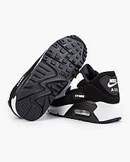 Дитячі кросівки Nike Air Max 90 White Black K0033, фото 5