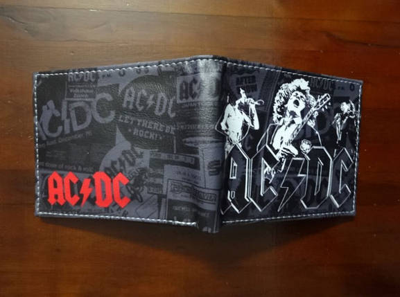 Гаманець Музиканти Стиль AC-DC, фото 2