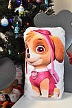 Подушка-іграшка Щенячий патруль, СКАЙ, дівчинка, рожева, фото 2