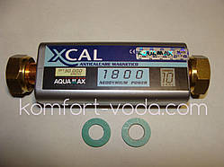 Магнітний пом'якшувач води XCAL 1800 30.000 Gauss, 1800 л/год, 1/2"