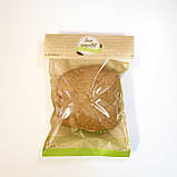 Упаковка під випічку 170*245 мм Паперові крафт пакети для пончиків з вікном і лінією-самоклейкою, фото 4