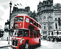 Картина По Номерам Алмазная Мозаика Лондонский Автобус SKL88-346674