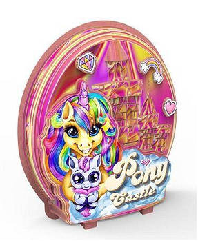 Ігровий набір для творчості "Єдиноріг" Pony Castle Danko Toys BPS-01-01U