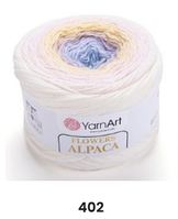 Нитки пряжа для вязания секционная FLOWERS ALPACA YarnArt Ярнарт Фловерс Альпака № 402