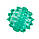 Масажер су джок кулька з шипами "Їжачок" 4 см Зелений, масажер для пальців су джок - м'ячик су джок для дітей, фото 3
