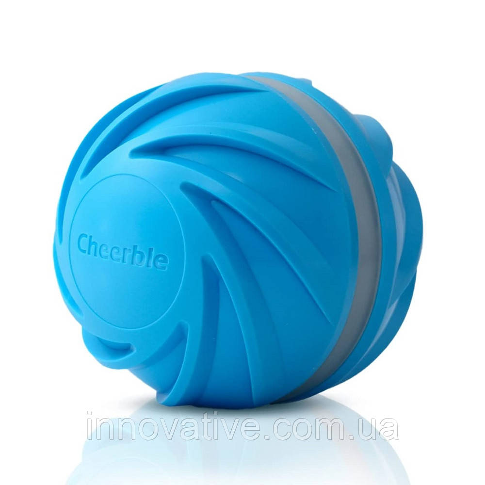 М'ячик для собак Cheerble Wickedball Cyclone C1801-C (Синій), фото 1