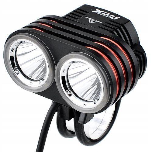 Фара передня ProX Avior II + Power Cree чорний / червоний (A-O-B-P-0222)