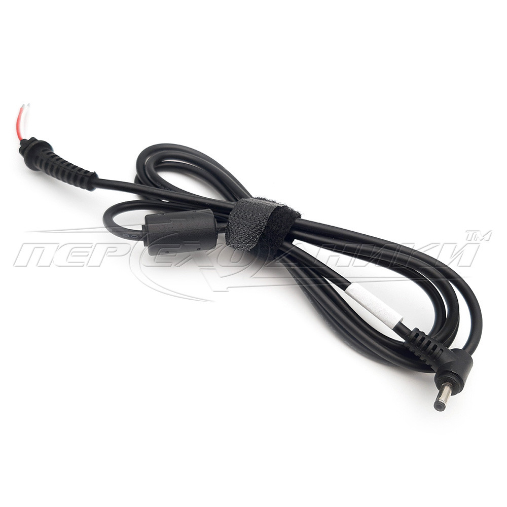 DC кабель живлення 3.5х1.4 мм HQ (0.5 мм), 1.5 м, кутовий штекер