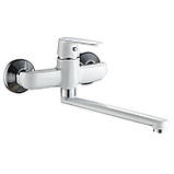 Кухонний змішувач Globus Lux Laguna GLA-0104-7-WHITE білий, фото 3